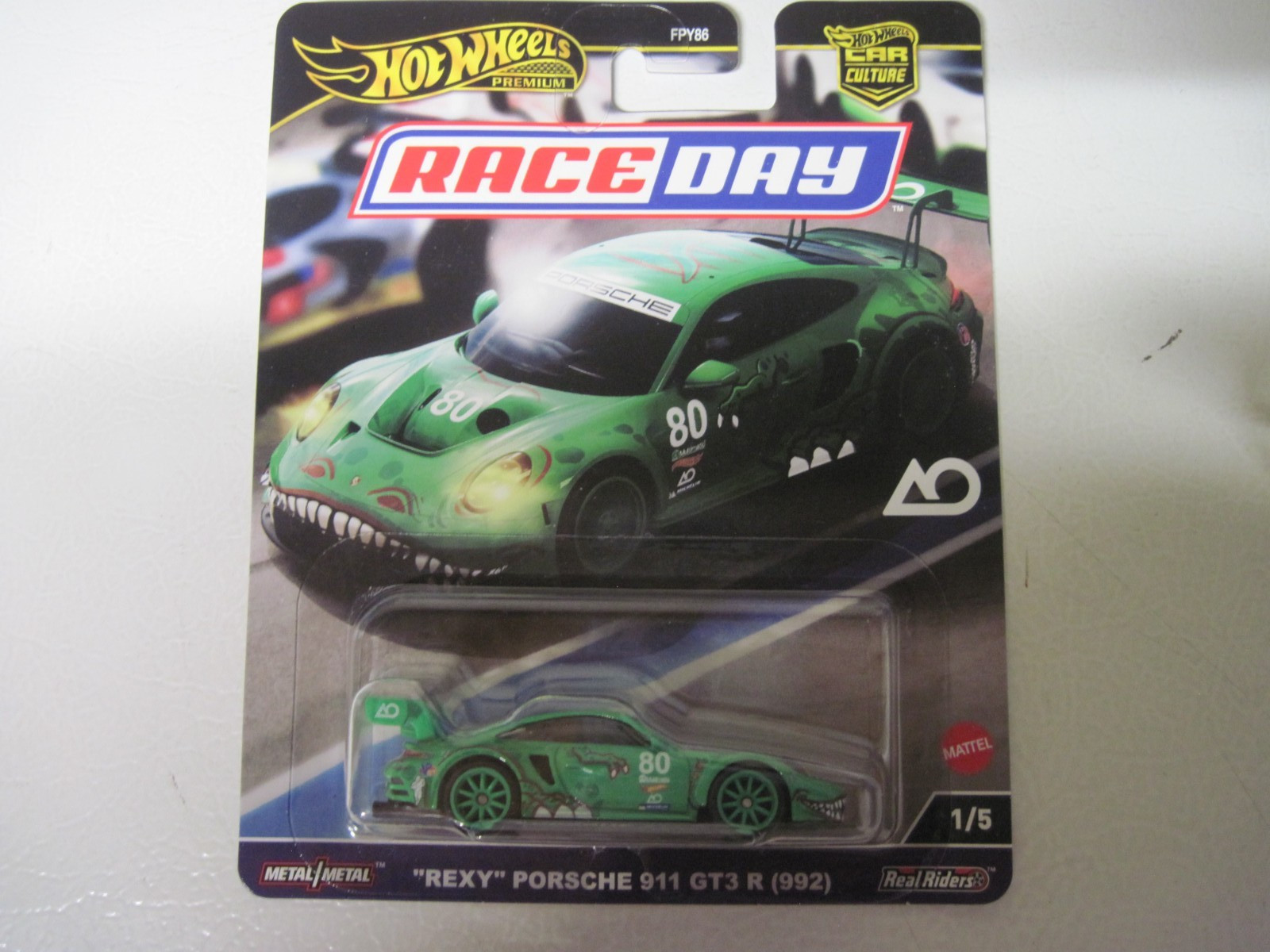 Hot Wheels Premium Race Day Porsche 911 GT3R \ Hot Wheels Premium Race Day Porsche 911 GT3R \