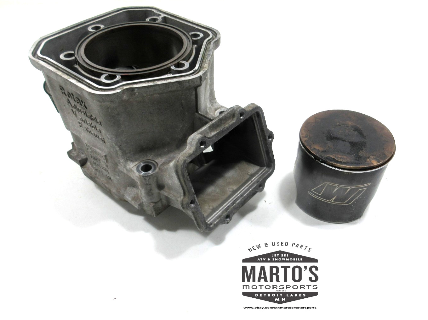 SKIDOO 2002-2018 MXZ GSX SUMMIT RENEGADE LEGEND 600 CYLINDER JUG & WISECO PISTON
