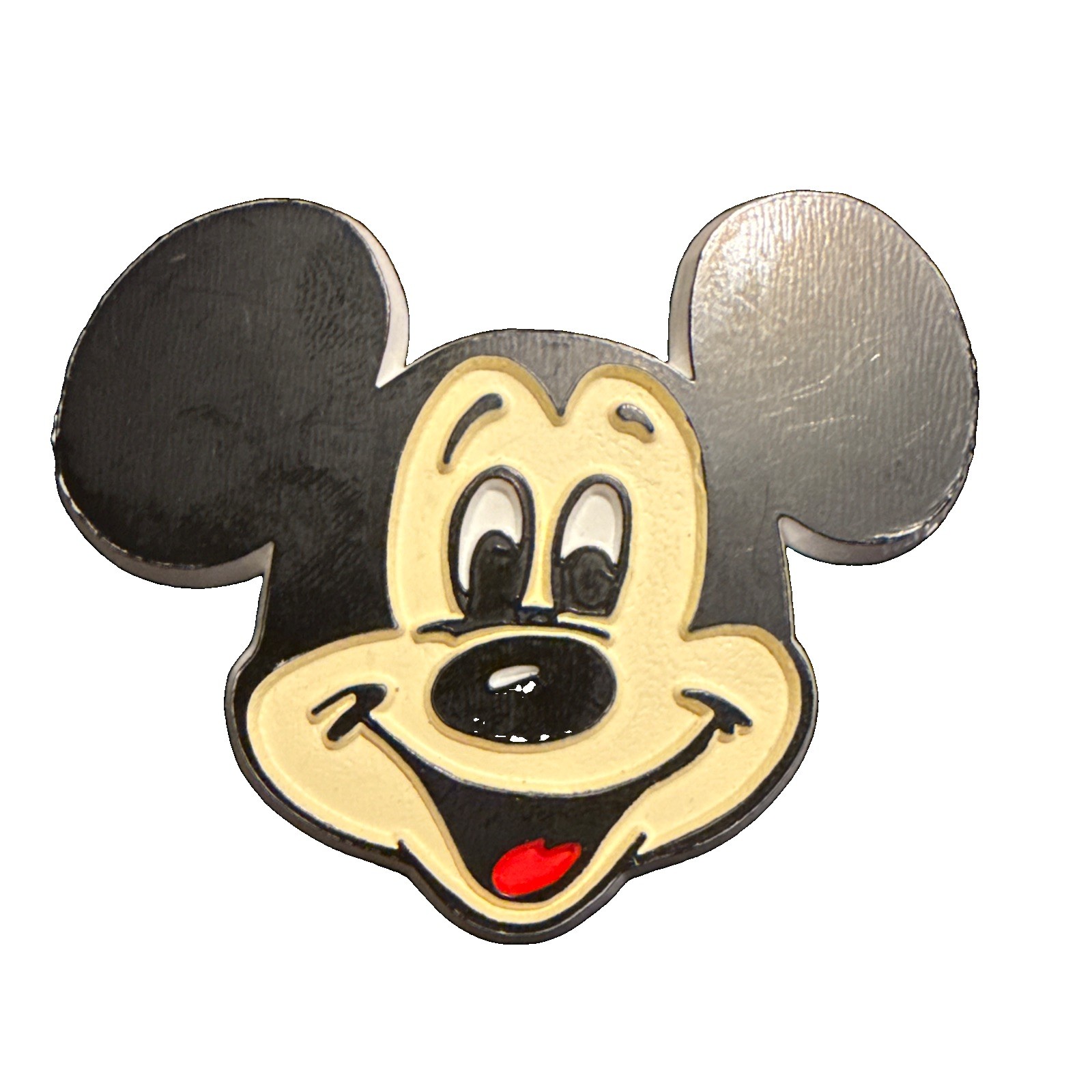 Vintage Walt Disney MICKEY MOUSE CLUB Round Pin Button 1980\'s Vintage Walt Disney MICKEY MOUSE CLUB Round Pin Button 1980\'s