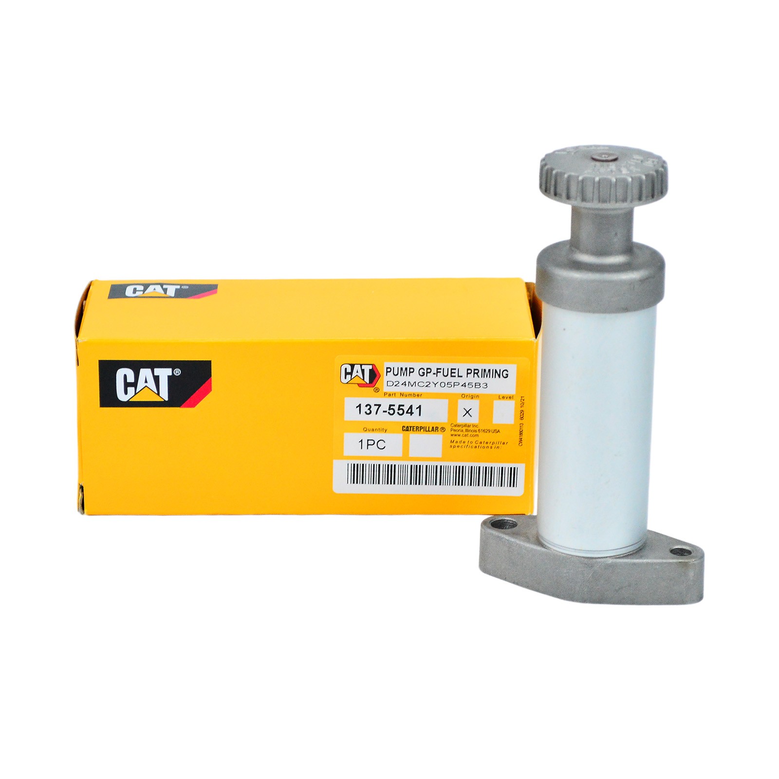 Fuel hand Primer Pump for CAT 3116 3126 3208 C7 C9 C15 C10 C12 C11 137-5541