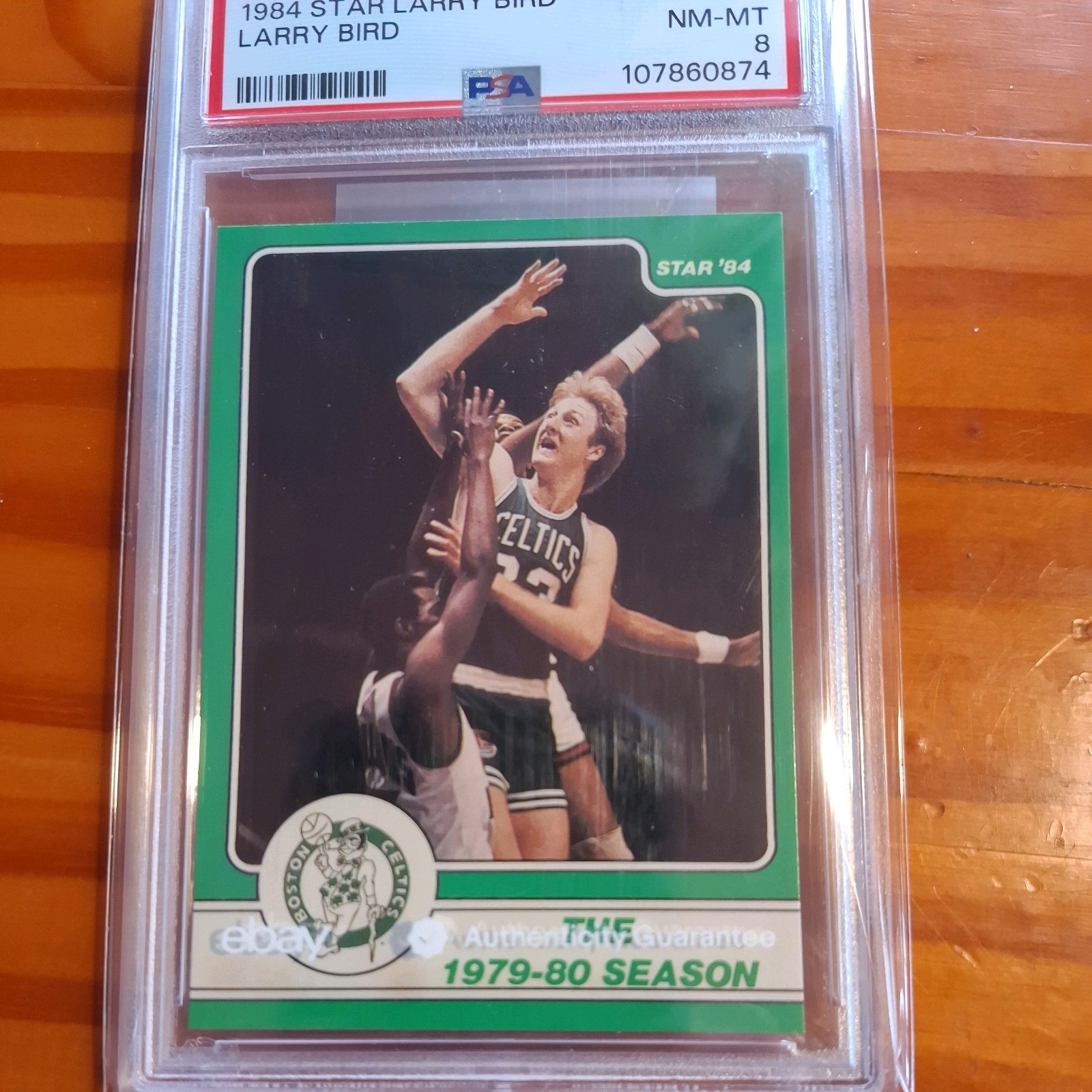 1984 Star 7 Larry Bird PSA 8 Boston Celtics 🔥🔥🔥💎💎💎 1984 Star 7 Larry Bird PSA 8 Boston Celtics 🔥🔥🔥💎💎💎