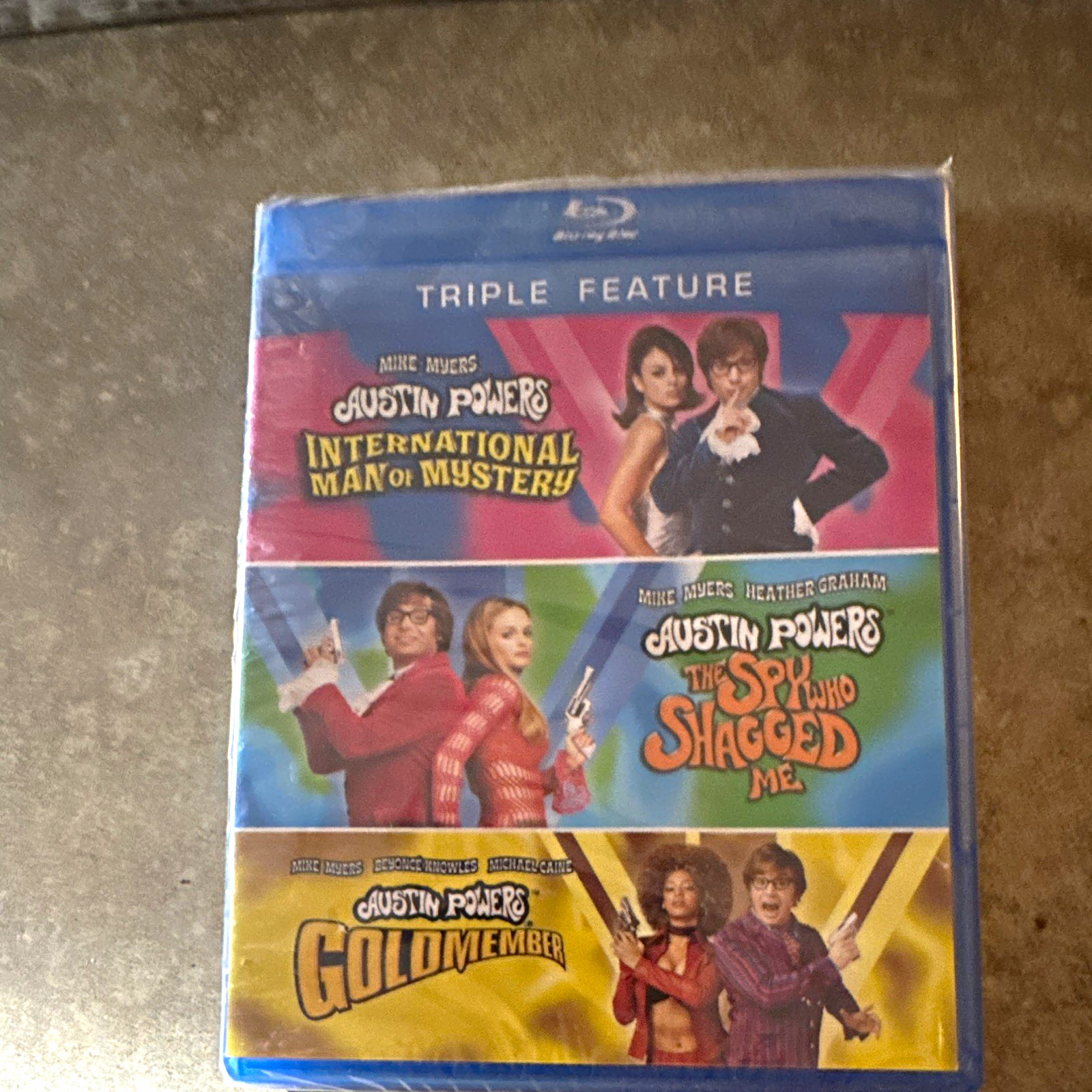 Austin Powers Triple Feature Blu-ray Comedy Movie Starring Mike Myers Austin Powers Triple Feature Blu-ray Comedy Movie Starring Mike Myers