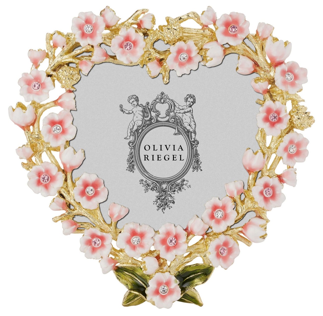 Olivia Riegel - Bella Heart Photo Frame, 3x3 - Olivia Riegel - Bella Heart Photo Frame, 3x3 -