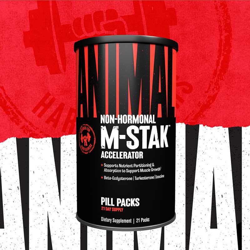 UNIVERSAL NUTRITION ANIMAL M-STAK Non-Hormonal Muscle-Building Accelerator