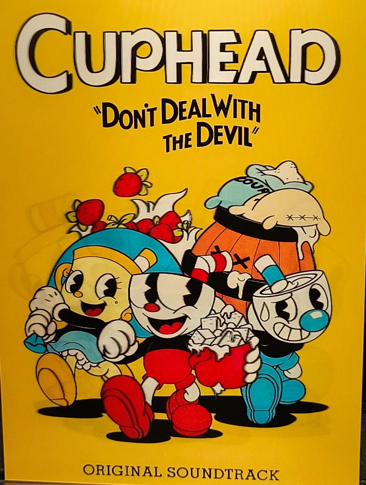 CUPHEAD - Don't Deal With The Devil Collectable 3D Lenticular Holographic Poster