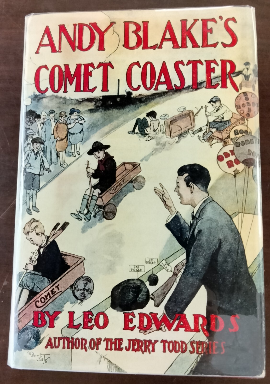 RARE Andy Blake\'s Comet Coaster by Leo Edwards (Poppy Ott Jerry Todd) repro dj