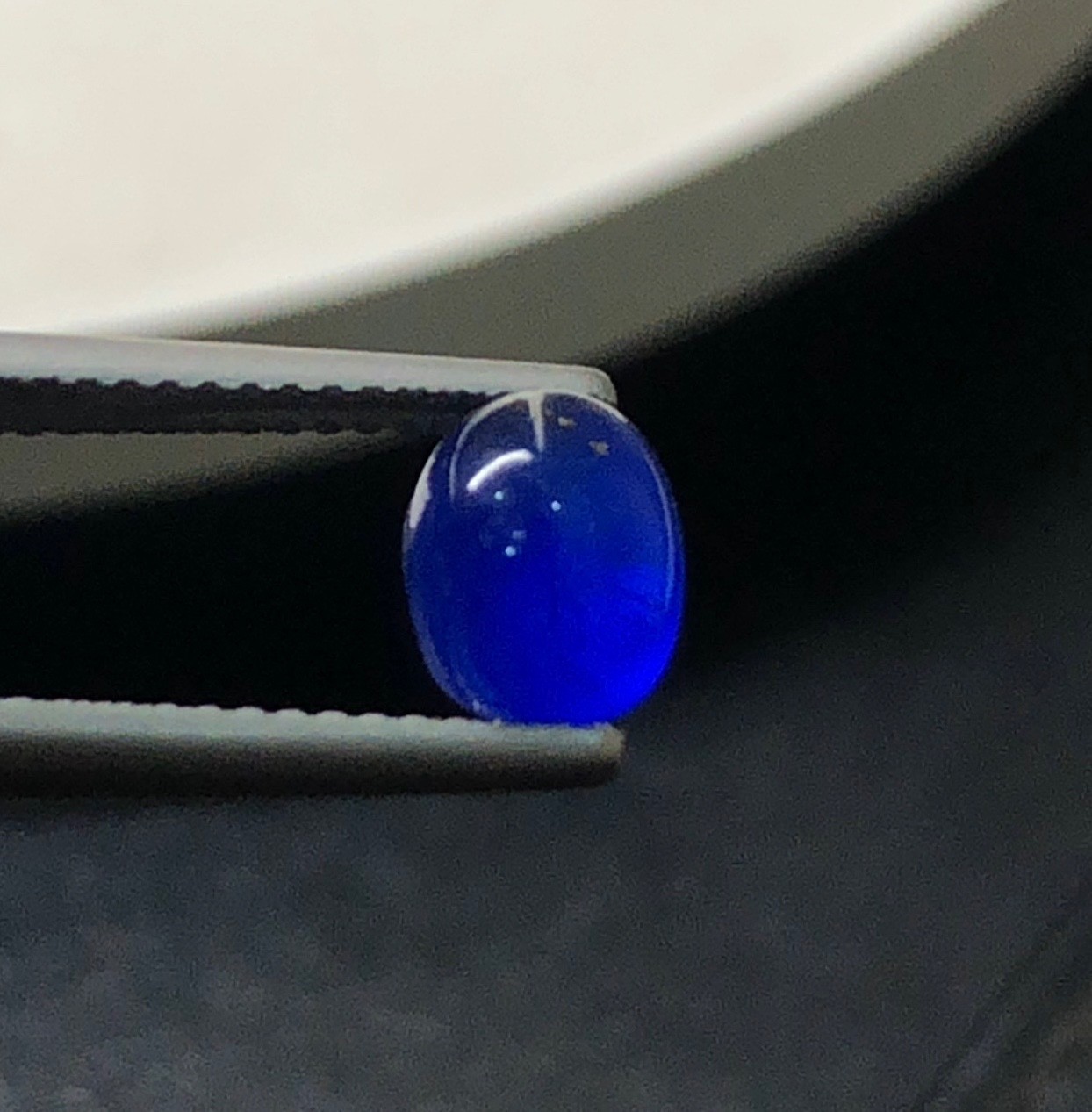 1.25 Carat Natural Rare Blue Hauyne Cabochon From Afghanistan (sodalite) 1.25 Carat Natural Rare Blue Hauyne Cabochon From Afghanistan (sodalite)