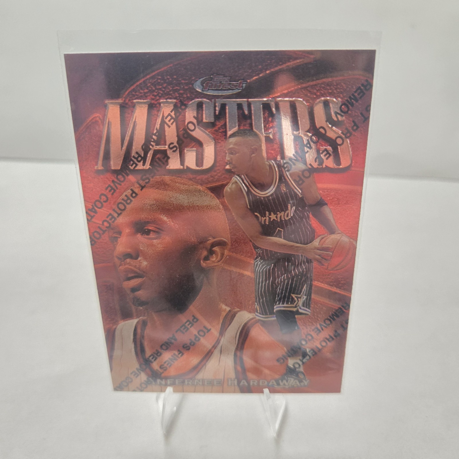 1997-98 Topps Finest - Bronze Anfernee Hardaway #170 1997-98 Topps Finest - Bronze Anfernee Hardaway #170