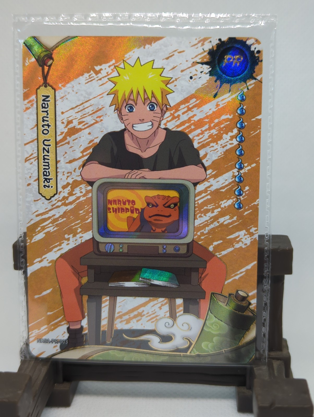 Kayou Naruto Shippuden Promo Naruto Uzumaki NRSA-PR-003 PSA Magazine Card SEALED Kayou Naruto Shippuden Promo Naruto Uzumaki NRSA-PR-003 PSA Magazine Card SEALED
