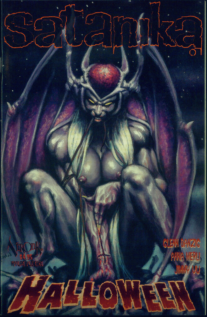 SATANIKA HALLOWEEN SPECIAL REG DORIAN CLEAVENGER COVER DANZIG VEROTIK 
