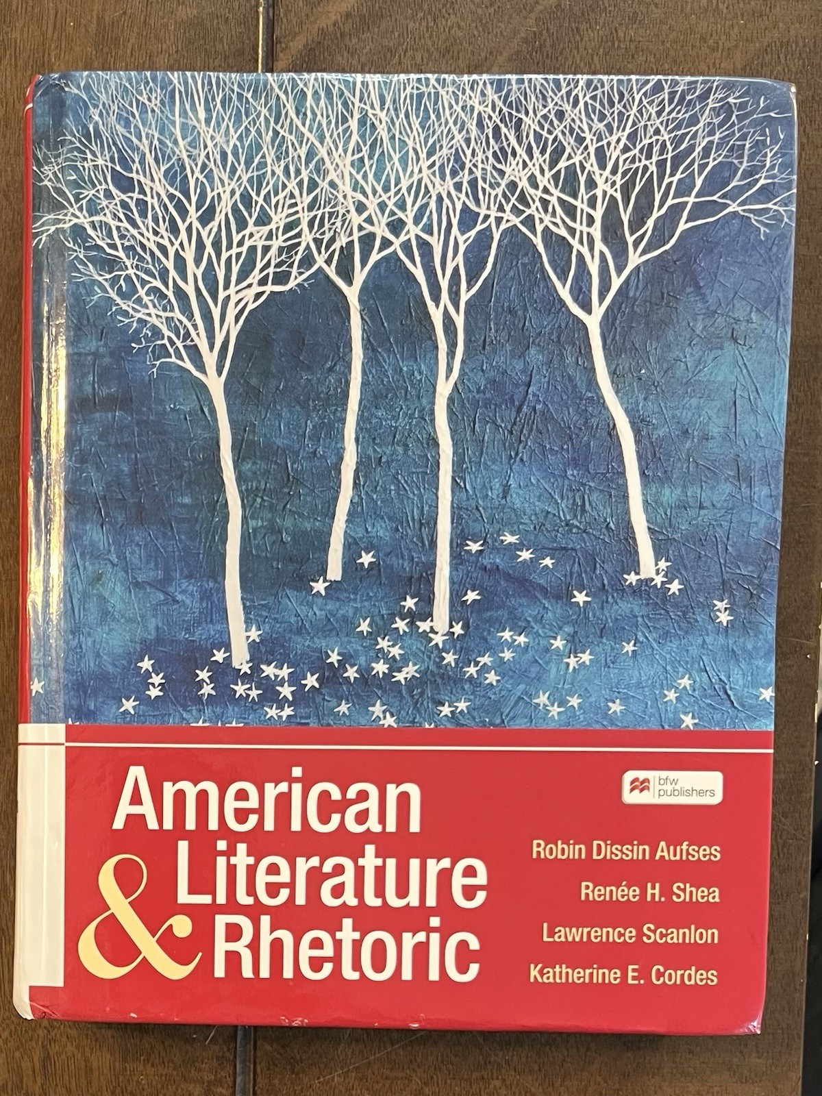 American Literature and Rhetoric BFW Publishers (2021, Hardcover) - VERY GOOD American Literature and Rhetoric BFW Publishers (2021, Hardcover) - VERY GOOD