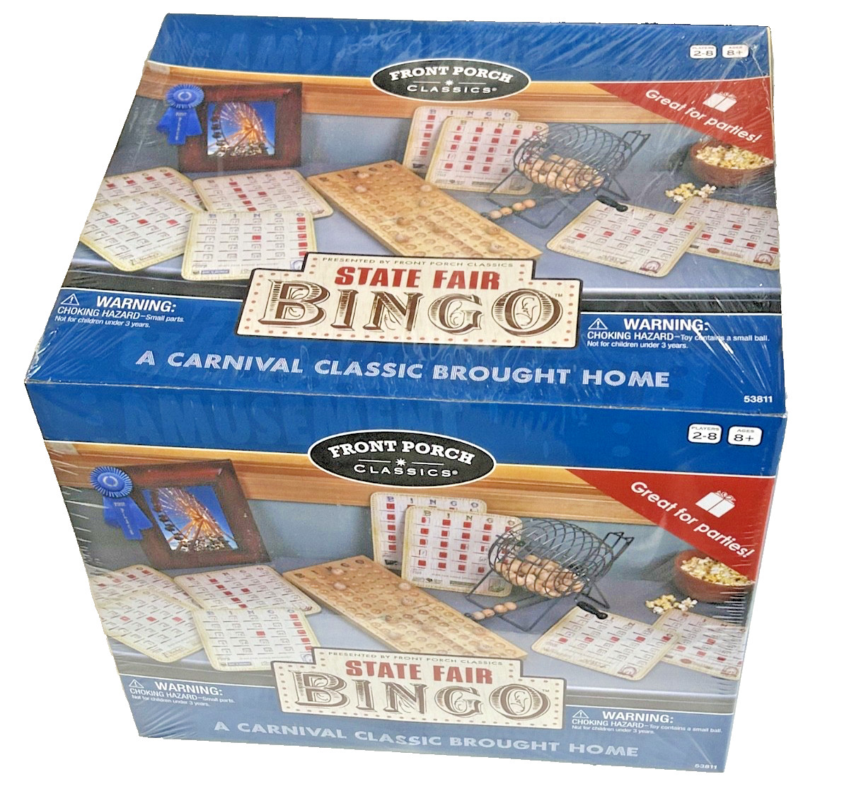 Front Porch Classics State Fair Bingo Deluxe Edition Ages 8+ New in Box