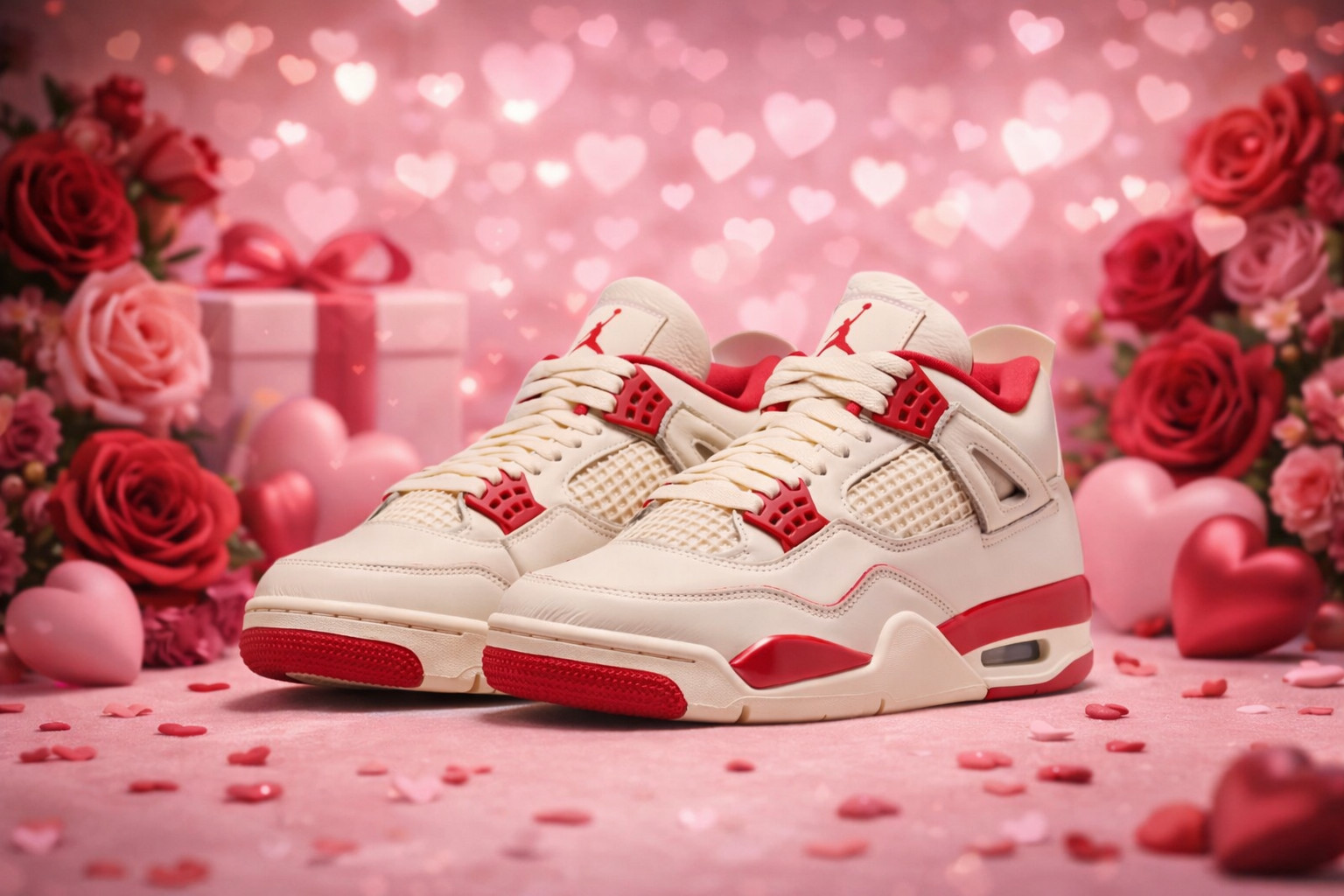 Jordan 4 Valentine\'s Day “Sierra Red” 2026 Men\'s Size US 7-12 Jordan 4 Valentine\'s Day “Sierra Red” 2026 Men\'s Size US 7-12