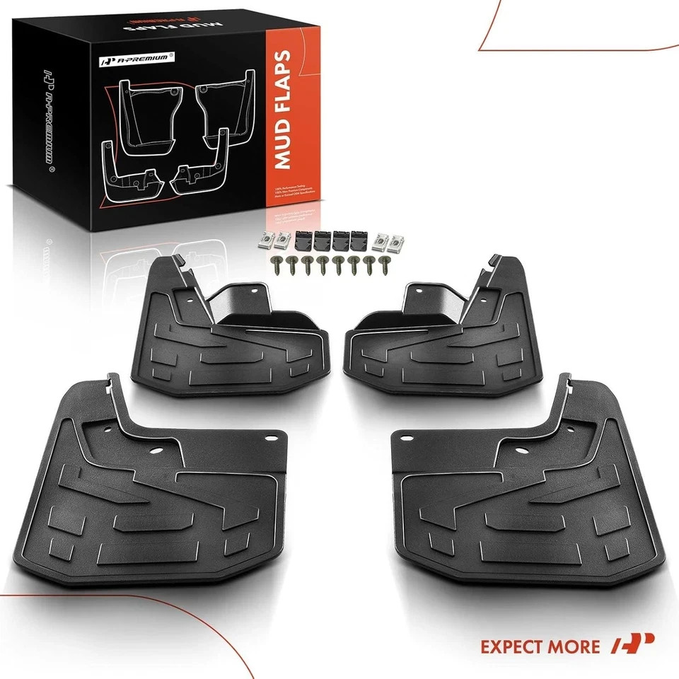 A-Premium 4PCS Mud Flaps Compatible with Chevrolet Colorado 2023-2026 (Z71 WT