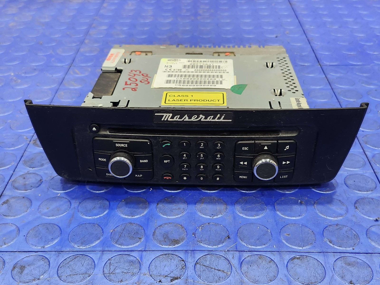 08-12 Maserati Quattroporte M139 Radio Receiver Head Unit OEM 980139925