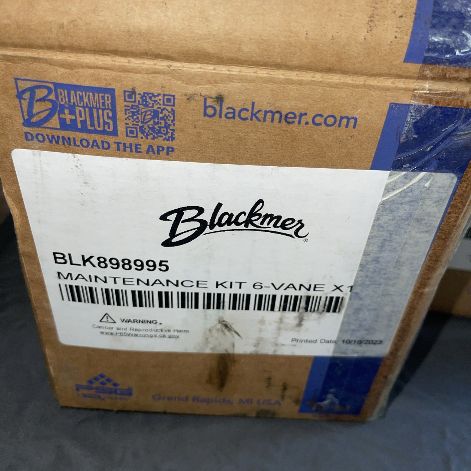Blackmer 898995 MAINTENANCE KIT 6-VANE X1 BLK898995 Blackmer 898995 MAINTENANCE KIT 6-VANE X1 BLK898995