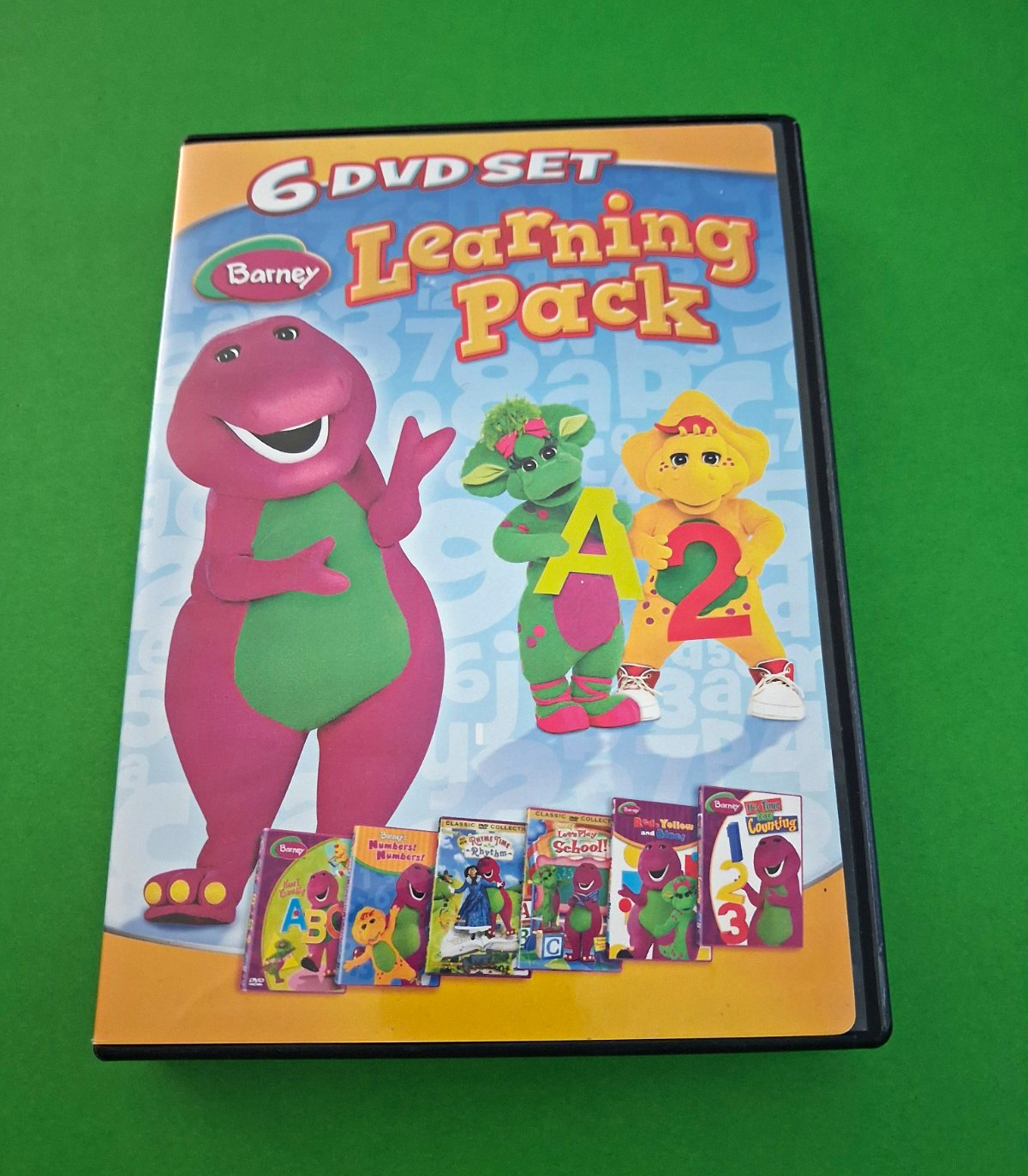 Lionsgate Barney: Learning Pack 6-Disc DVD Box Set NR 4 Hours English/Spanish Lionsgate Barney: Learning Pack 6-Disc DVD Box Set NR 4 Hours English/Spanish