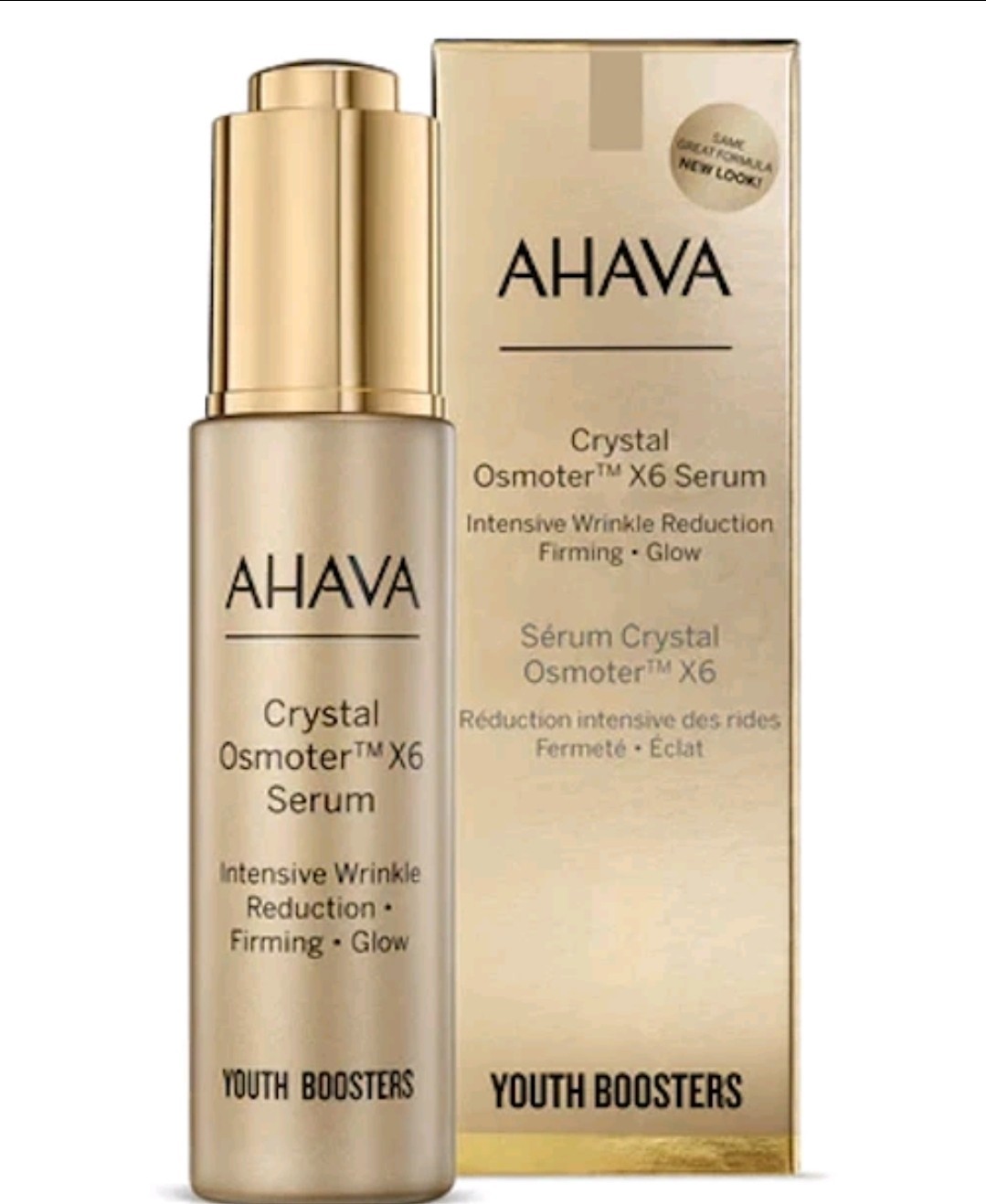 Ahava Dead Sea Crystal Osmoter X6 Facial Serum 1oz/30ml Wrinkle Reduction NIB Ahava Dead Sea Crystal Osmoter X6 Facial Serum 1oz/30ml Wrinkle Reduction NIB