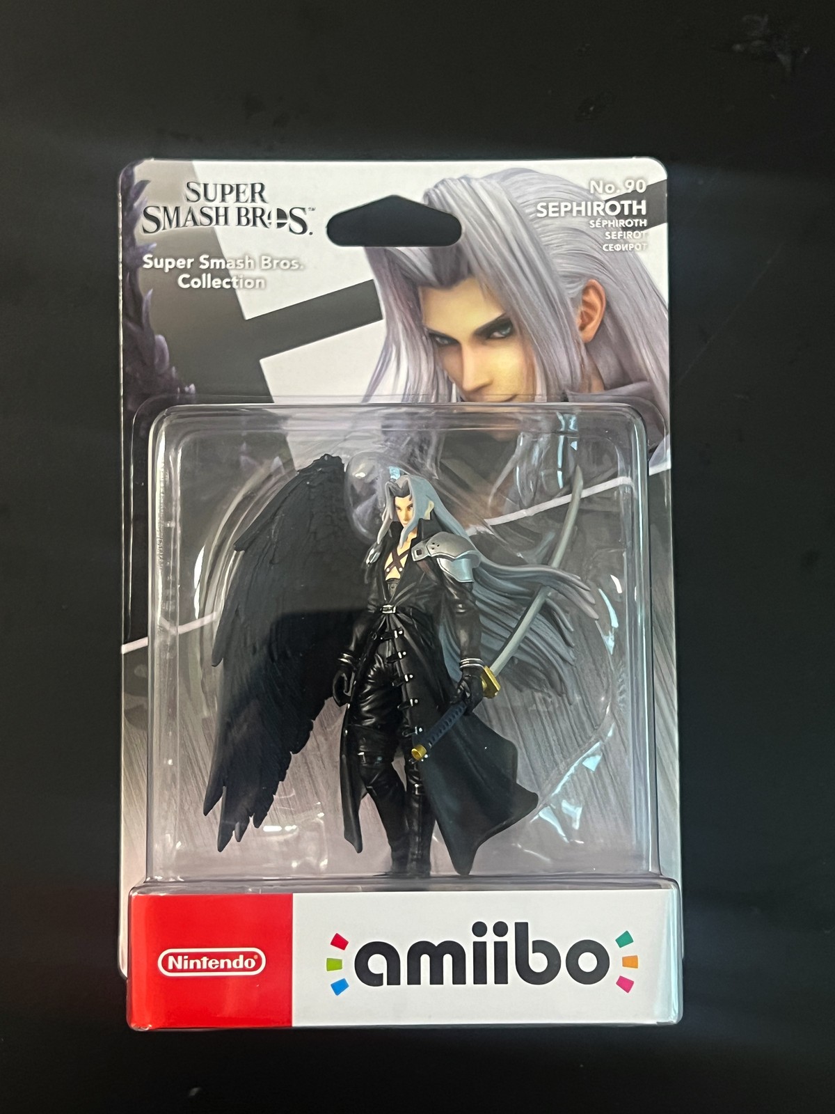 Nintendo amiibo Sephiroth Super Smash Bros Korean Release New | Ships from USA