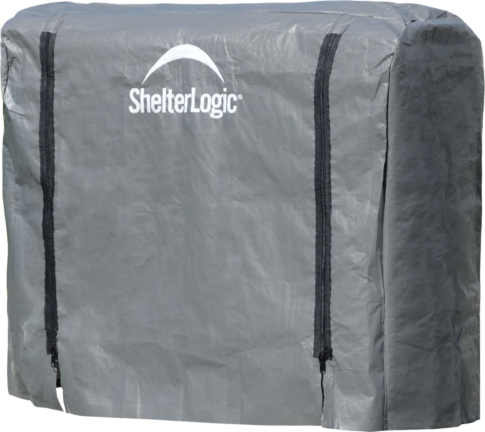 Full Length Universal Cover for Firewood Rack 4 ft. Grey Full Length Universal Cover for Firewood Rack 4 ft. Grey