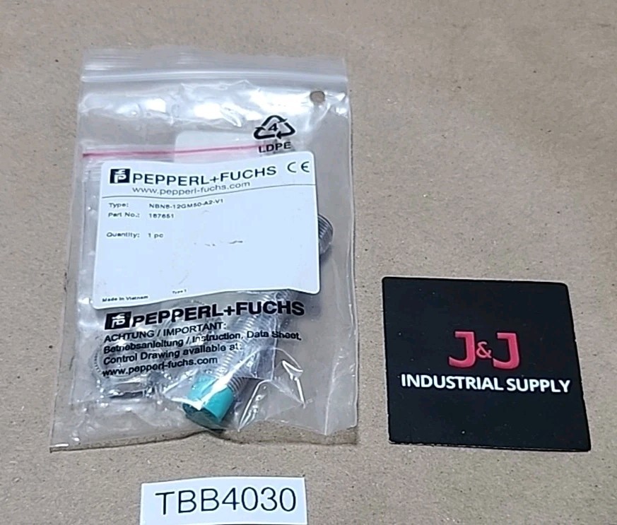 *NEW SURPLUS* Pepperl+Fuchs NBN8-12GM50-A2-V1 Inductive Sensor 187651 + Warranty