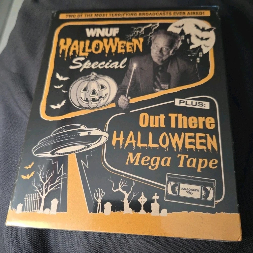 WNUF Halloween Special Plus WNUF 2 OUT THERE Mega Tape Blu Ray W/ Slip BRAND NEW WNUF Halloween Special Plus WNUF 2 OUT THERE Mega Tape Blu Ray W/ Slip BRAND NEW