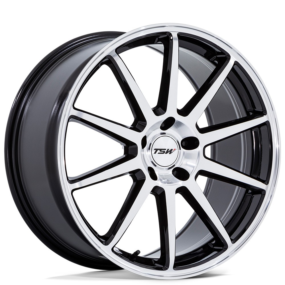 19x9.5 TSW Wheels TW004 Canard Gloss Black W/ Machined Face Rims 5x114.3 (1pc) 19x9.5 TSW Wheels TW004 Canard Gloss Black W/ Machined Face Rims 5x114.3 (1pc)