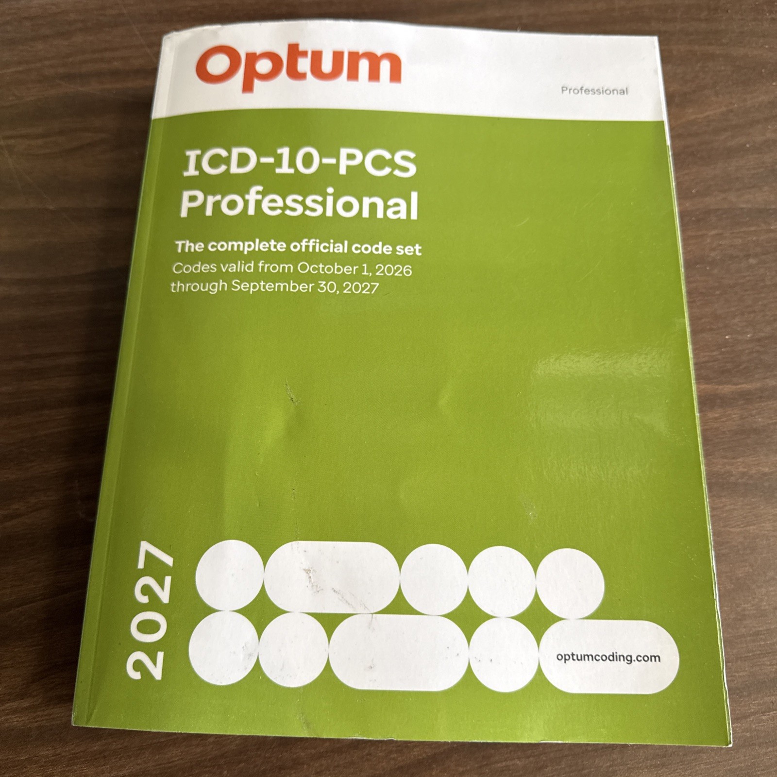 Optum ICD10 PCS Professional 2027 Medical Coding Book Paperback Coding Book-GOOD Optum ICD10 PCS Professional 2027 Medical Coding Book Paperback Coding Book-GOOD
