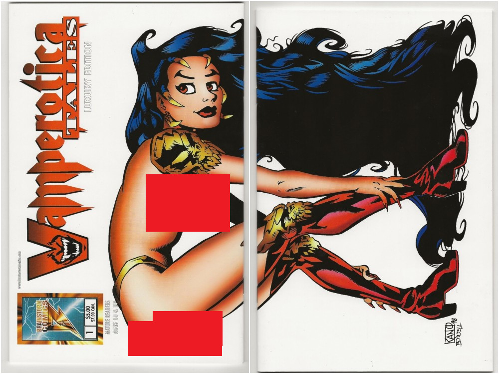 Vamperotica: Tales #1 Luxury Edition (Brainstorm Comics 1998) NM/NM+ Vamperotica: Tales #1 Luxury Edition (Brainstorm Comics 1998) NM/NM+