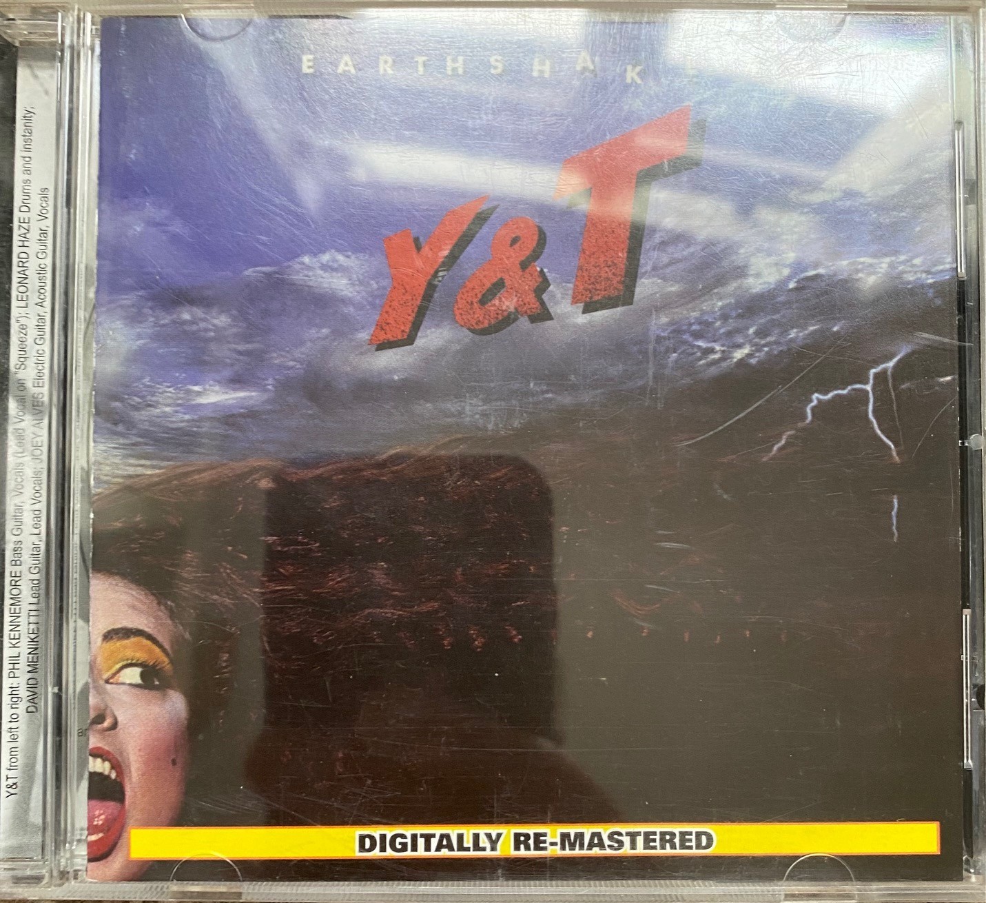 Y&T \'EARTHSHAKER\' (1981) First Remaster 2006 Meanstreak Music B0007640-02