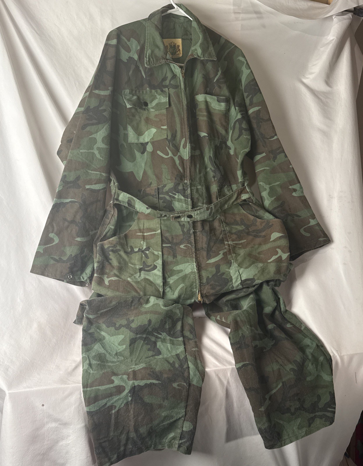vtg 50s 60s ideal camo coverall talon zipper scovill snaps Camouflage vtg 50s 60s ideal camo coverall talon zipper scovill snaps Camouflage