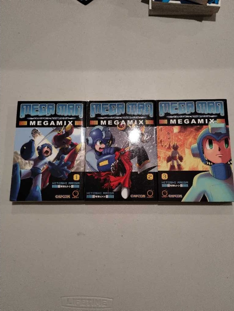 Mega Man Megamix Manga Volumes 1-3 UDON Entertainment Capcom Comic Mega Man Megamix Manga Volumes 1-3 UDON Entertainment Capcom Comic