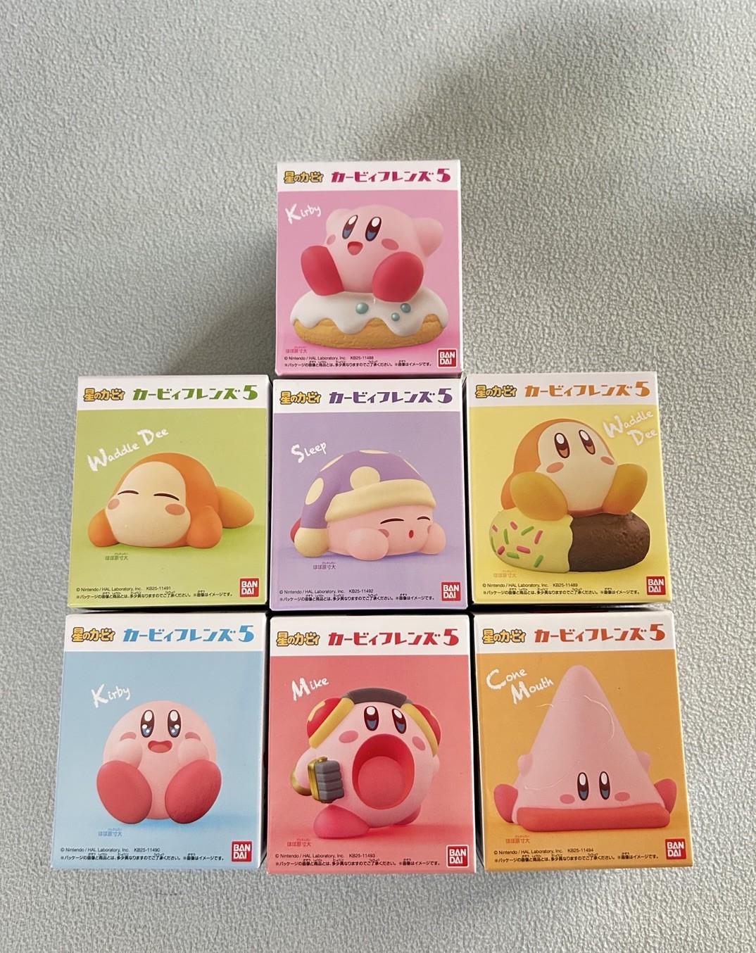 Bandai Kirby's Dream Land Friends 5 Vinyl Figures Single Blind Box Bandai Kirby's Dream Land Friends 5 Vinyl Figures Single Blind Box
