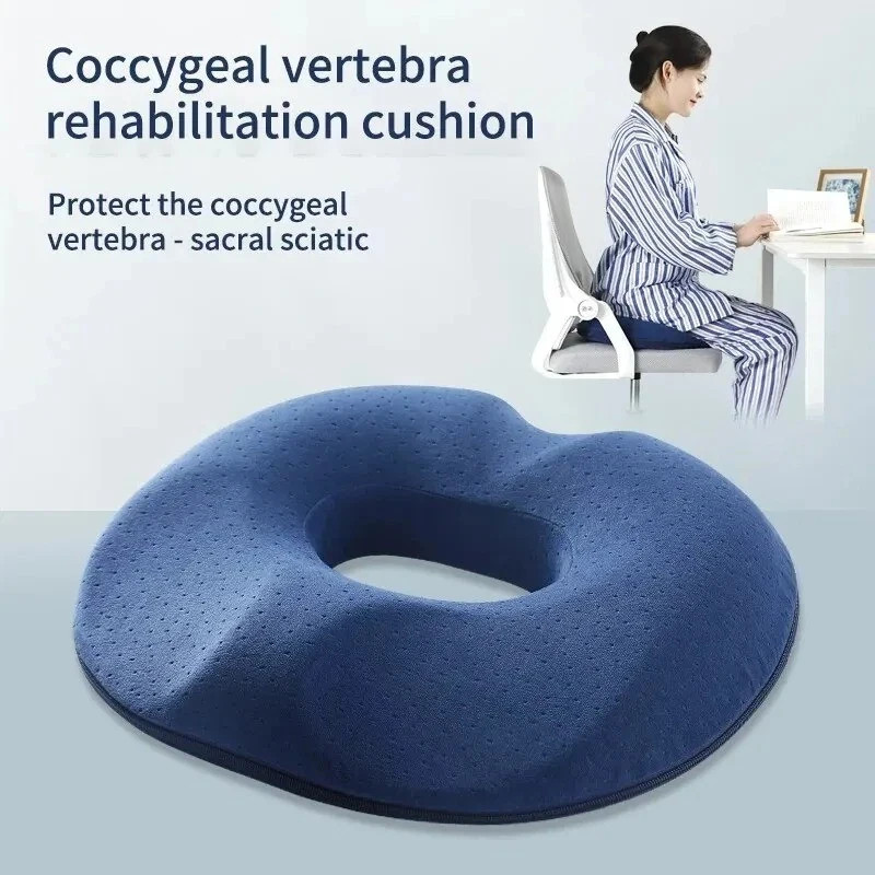 Donut Pillow Seat Cushion Orthopedic Tailbone Coccyx Pain Relief Car Chair Pad Donut Pillow Seat Cushion Orthopedic Tailbone Coccyx Pain Relief Car Chair Pad