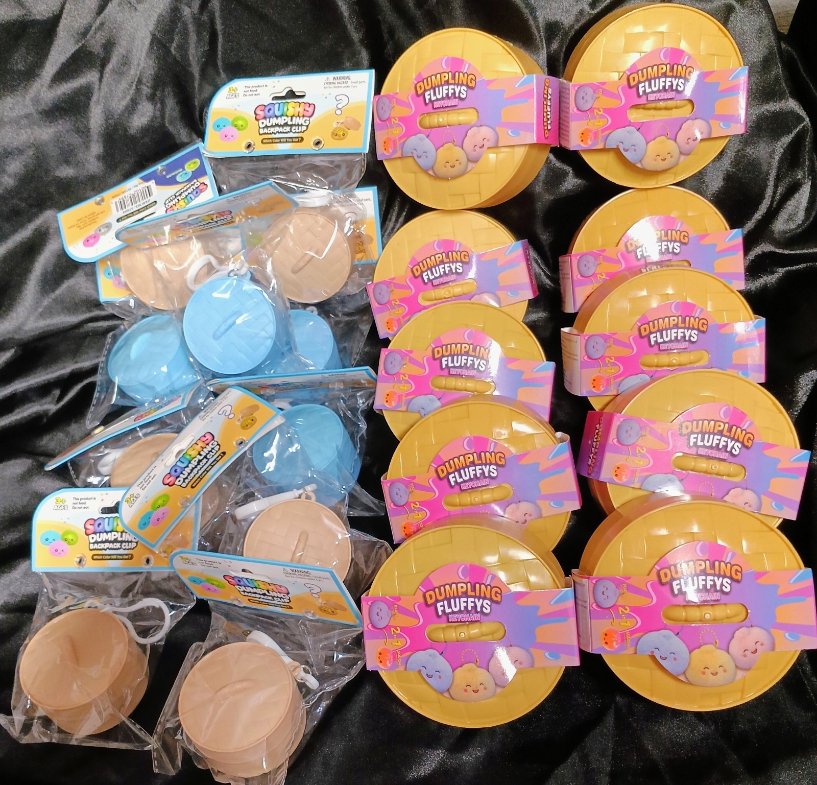 NEW RMS Collector Edition Mix Lot 20 Dumpling Squishies Large Fluffy & Keychain NEW RMS Collector Edition Mix Lot 20 Dumpling Squishies Large Fluffy & Keychain