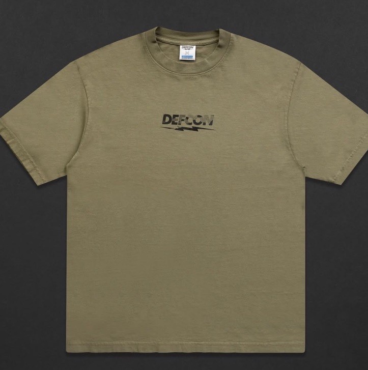 DEFCON Men’s Olive Drab Green XL T Shirt 2026 Multicam Black Logo DEFCON Men’s Olive Drab Green XL T Shirt 2026 Multicam Black Logo