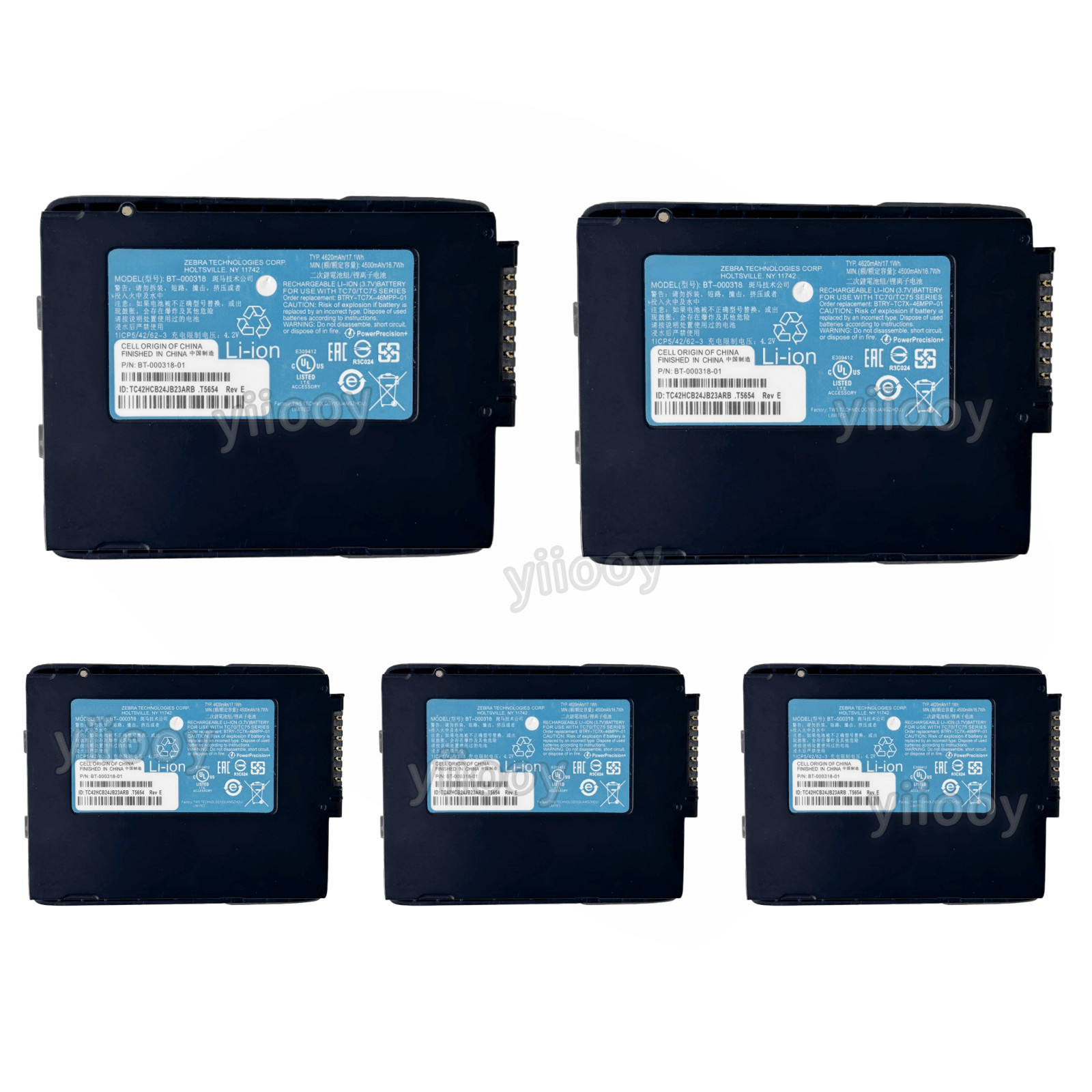10-PACK New Genuine tc77 Battery for Zebra tc55 tc70 tc72 tc75 BT-000318