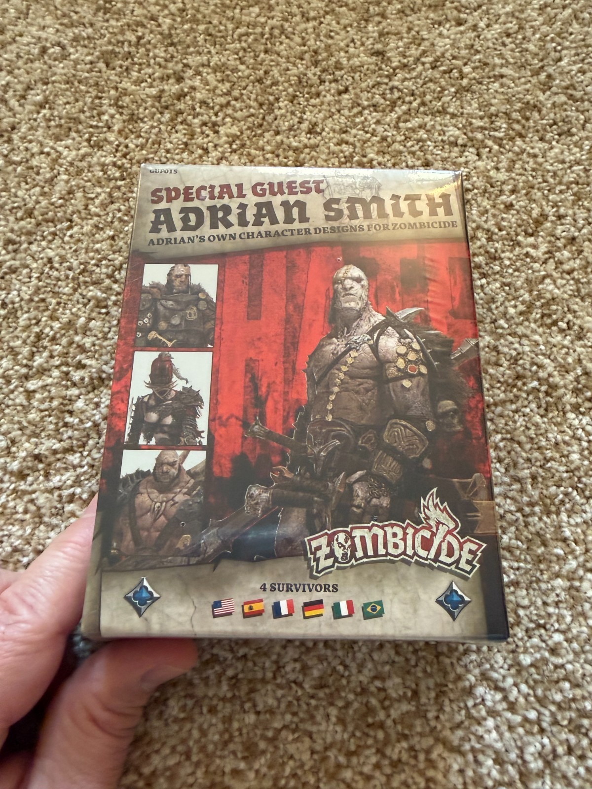 Zombicide Black Plague Green Horde Special Guest Adrian Smith New in Shrink Wrap Zombicide Black Plague Green Horde Special Guest Adrian Smith New in Shrink Wrap