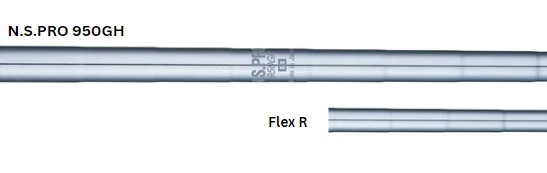 NEW NIPPON SHAFT N.S.PRO 950GH, R Flex, .355 Taper Tip, Choose Shaft
