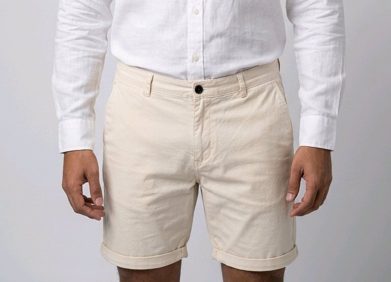 JOHNNY BIGG Men\'s Size 44 Bone Tan Shorts JOHNNY BIGG Men\'s Size 44 Bone Tan Shorts
