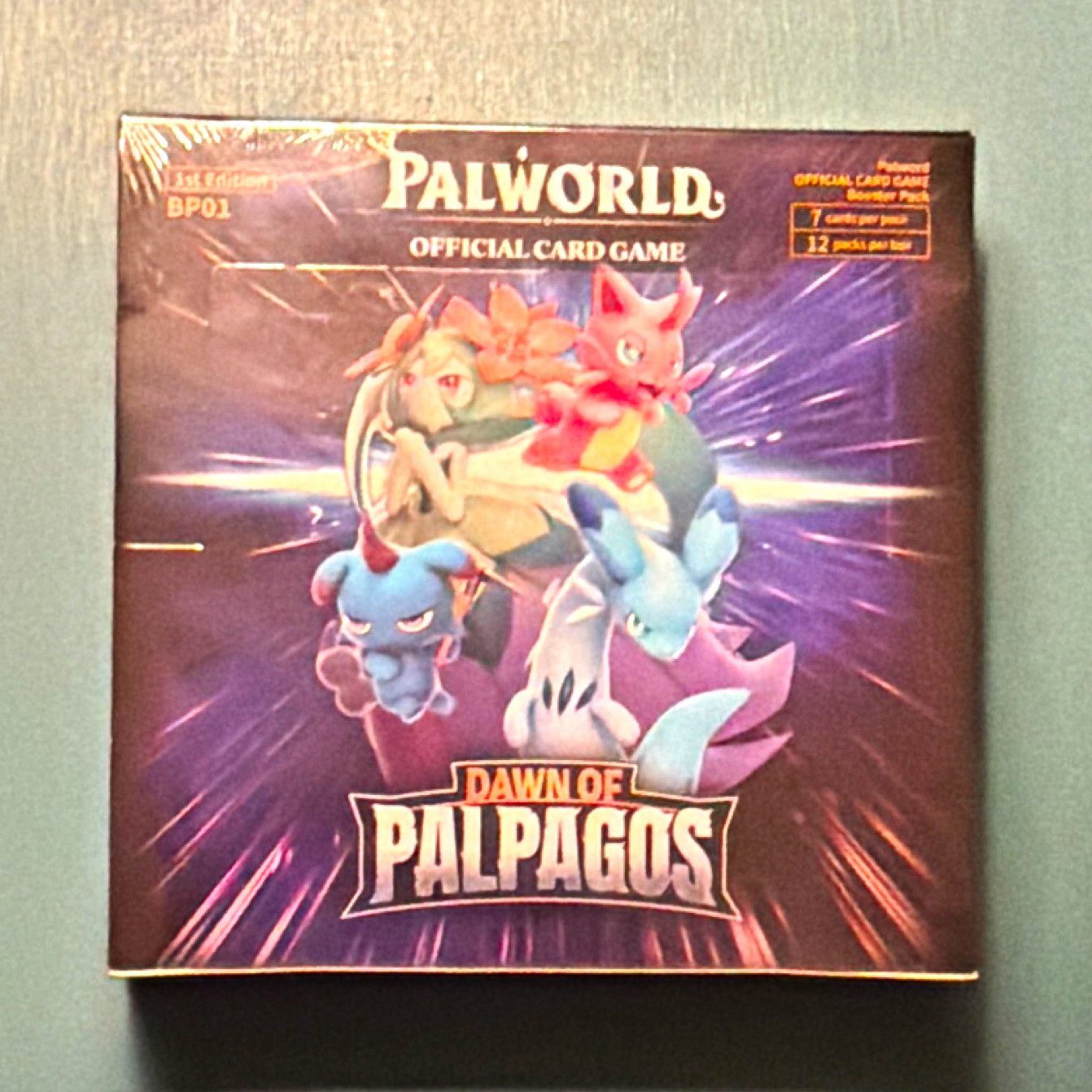 Bushiroad Palworld Official Card Game Dawn of Palpagos Booster Box BP01