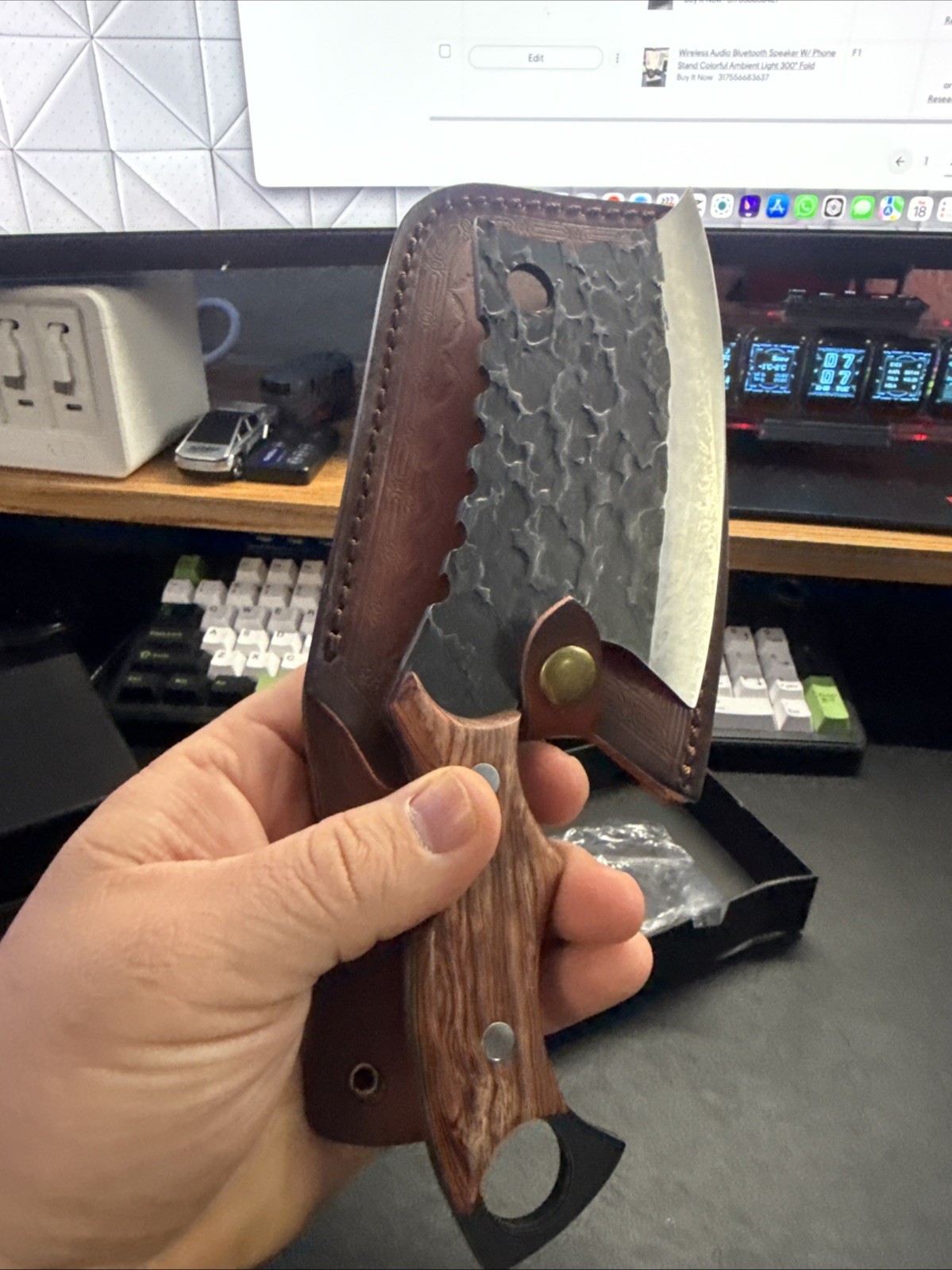 Huusk Japan Knife, Sharp Feather Knife Hand Forged Viking Knife High Carbon S... Huusk Japan Knife, Sharp Feather Knife Hand Forged Viking Knife High Carbon S...