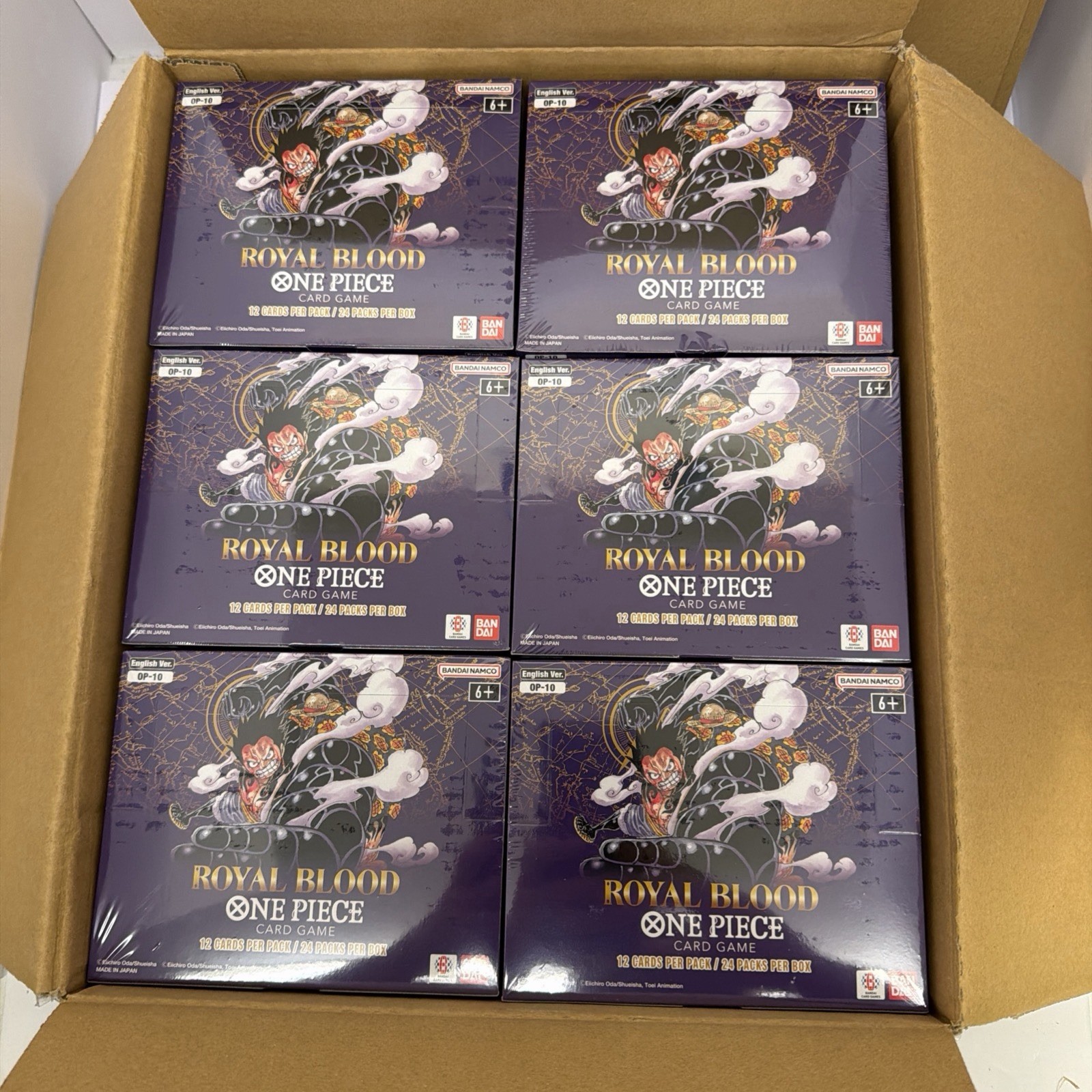 ROYAL BLOOD (OP-10) ONE PIECE ENGLISH BOOSTER BOX (SEALED, NEW)