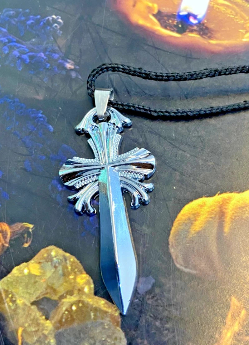 Real Aghori Made Kali Ashta Siddhi Necklace - Obtained 8 Occult Psychic Powers