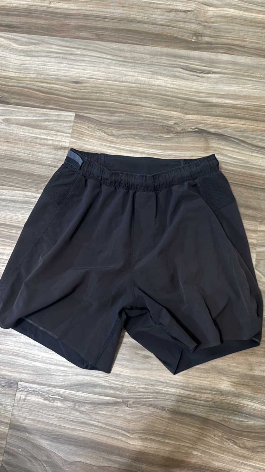 Lululemon Black Lined Surge Pace Breaker Shorts Small 6” Inseam Lululemon Black Lined Surge Pace Breaker Shorts Small 6” Inseam