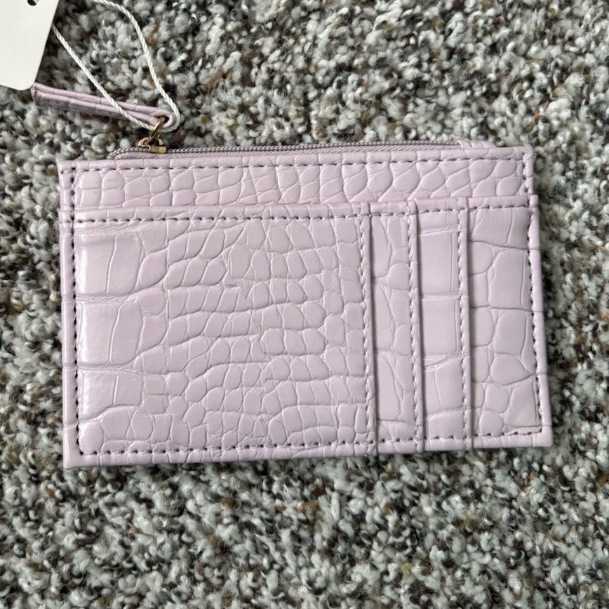 Primark Lilac Faux Leather Crocodile Women\'s ID/Document Holder One Size