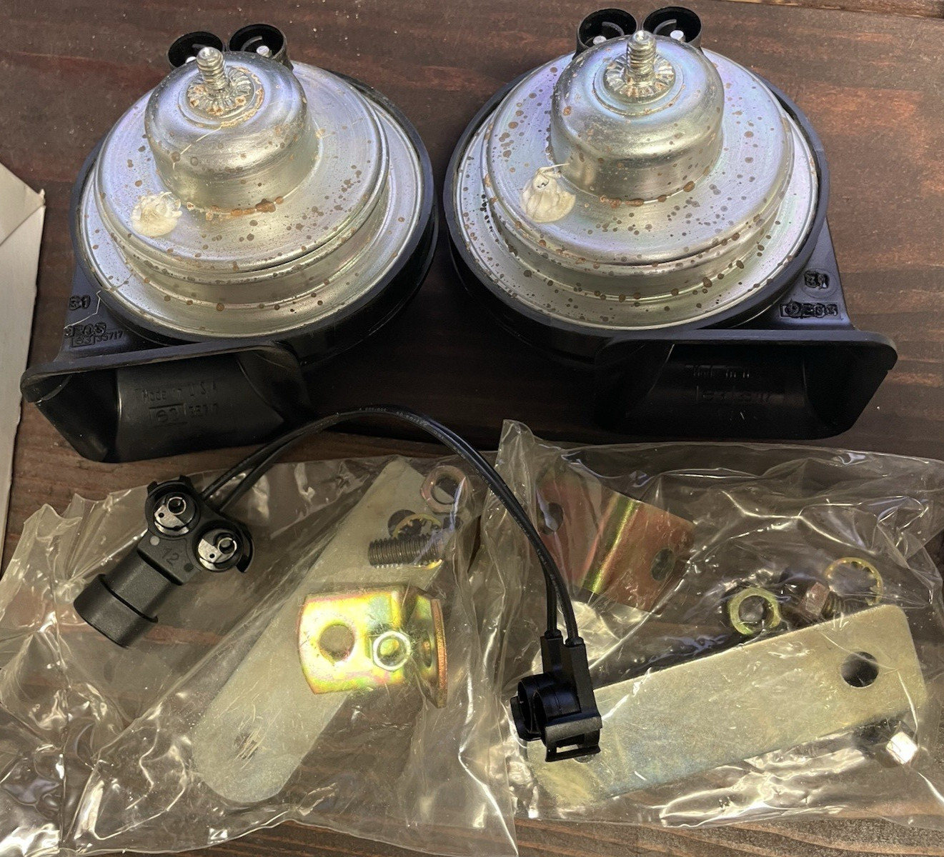 NAPA Balkamp BK 730-1624 FIAMM 72225 12V High Note Horn GM 1992-99 NOS USA MADE
