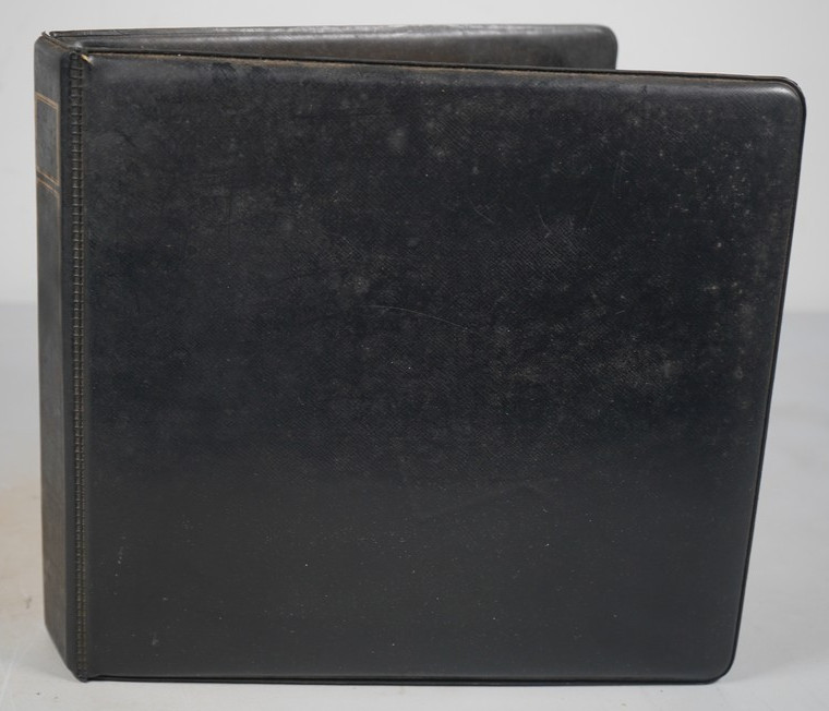 Us 1980S-1990S Collection Of 94 Pnc Plate Number Coil Fdcs Stored In Album