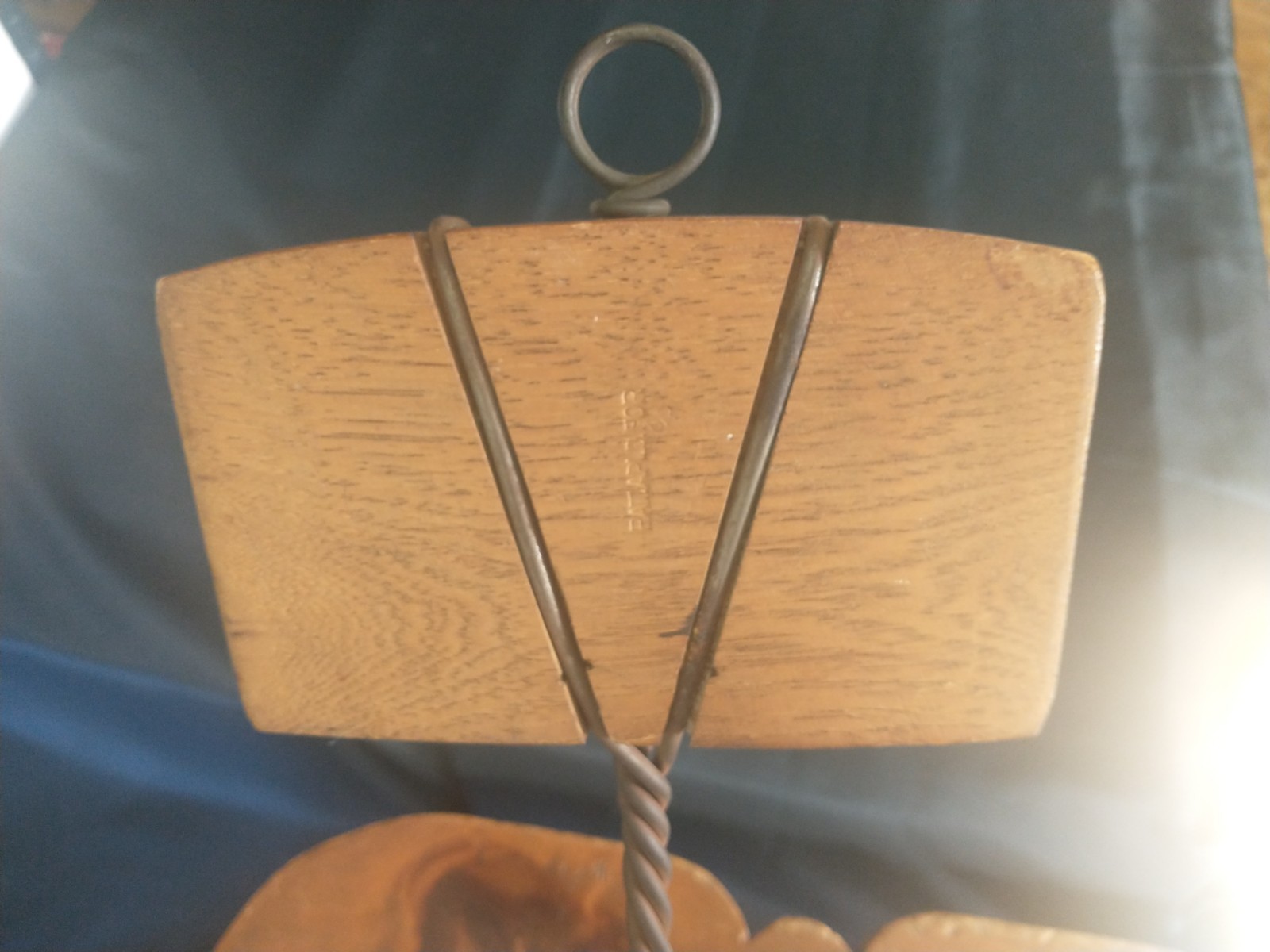 Rare Antique Mechanical Wooden Carpet Beater Edwardian Pat Applied For 22.5 Rare Antique Mechanical Wooden Carpet Beater Edwardian Pat Applied For 22.5
