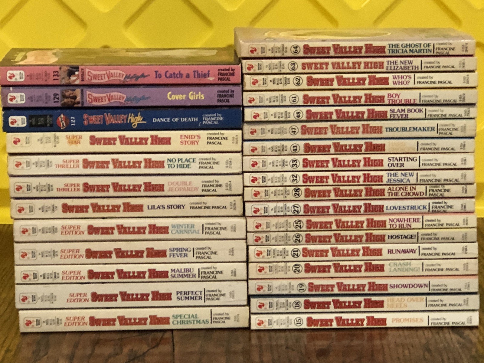 Vintage Sweet Valley High by Francine Pascal Lot of 25 Vintage Sweet Valley High by Francine Pascal Lot of 25